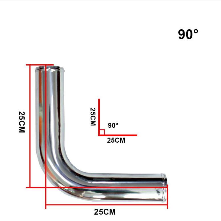 Universal Aluminum Turbocharger Intake Pipe kit